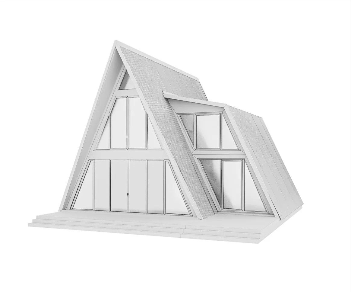Модель дома A-frame
